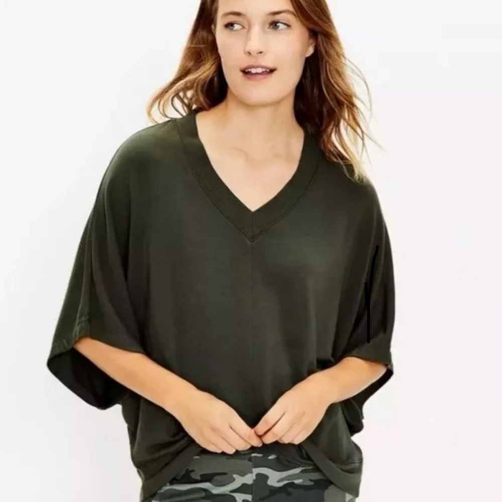 Lou & Grey for Loft Domlan sleeve top. Size XS
